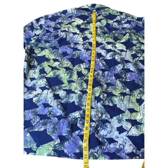 Rum Reggae Cabana Shirt "Eagles On High" Short Sleeve Pockets Size 4XL - Picture 13 of 14